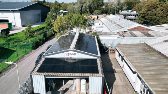 Commercial rooftop solar PV